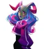Creamy profile avatar