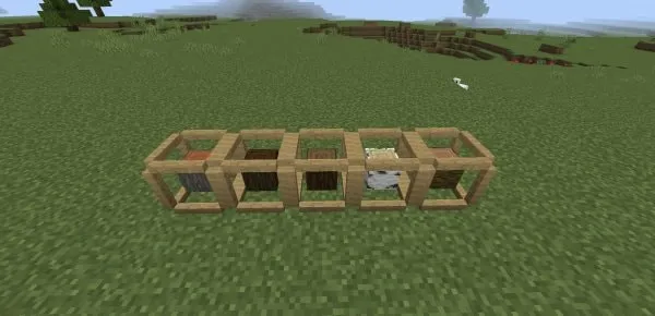 Acacia, Dark Oak, Spruce, Birch and Jungle generators