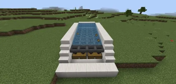 Automatic items farm front view