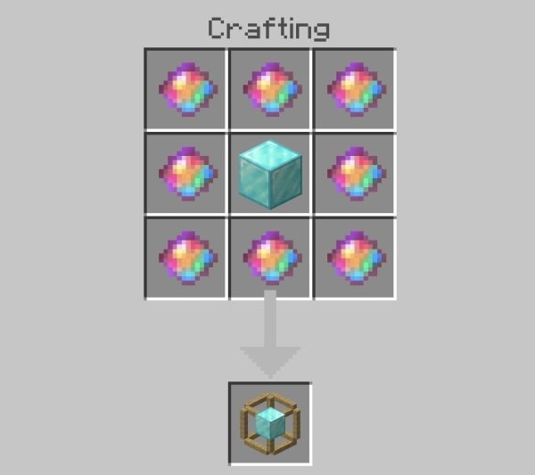 Craft recipe for generator