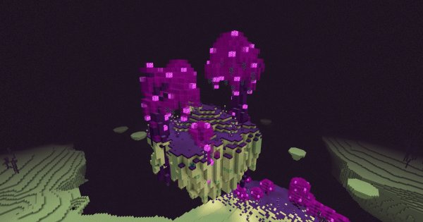 Purple end island