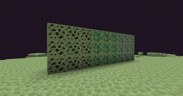 New ores in Enderite addon