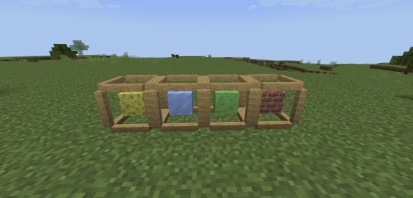 Sponge, Ice, Slime and Bricks generators.