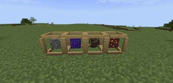 Tuff, Enderite, Netherite scrap and Nether gold generators
