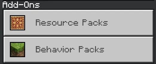 Add-ons tabs on Windows
