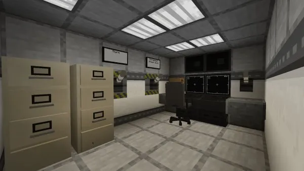 PA System room on the site.