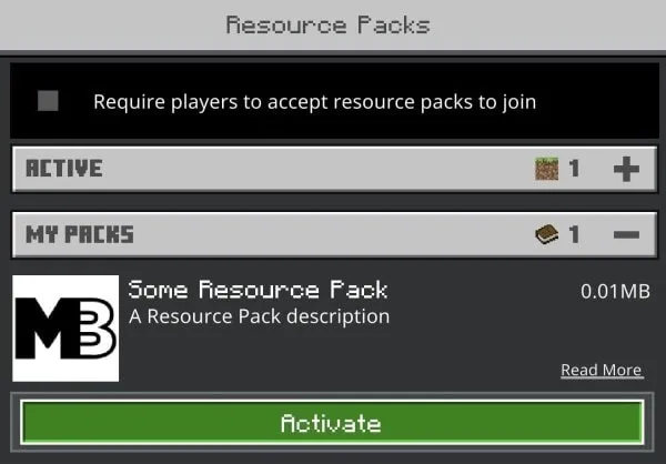 Activate textures for addon