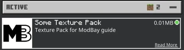 Some texture pack in Minecraft