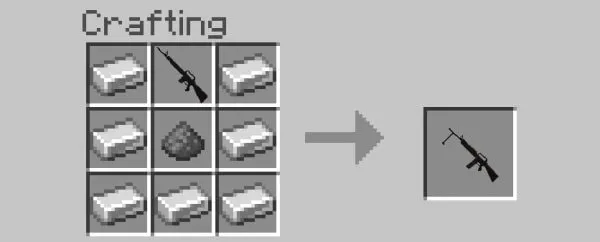 Colt LMG gun recipe craft