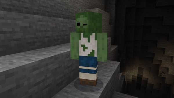 New Zombie texture and model