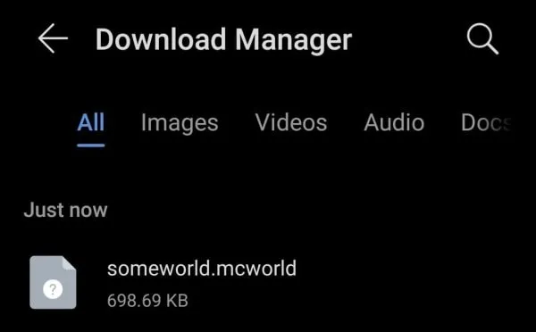 Download manager