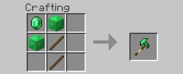 Emerald Leviathan Axe recipe craft