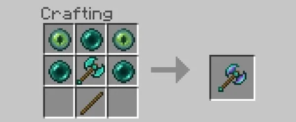Ender Battle Axe recipe