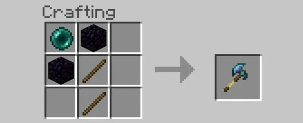 Enderite Leviathan Axe recipe craft