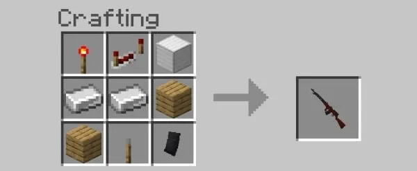 Fedorov Avtomat gun recipe craft