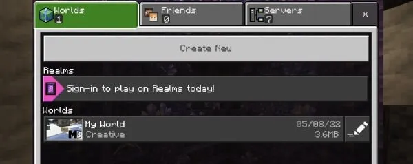 Imported My World