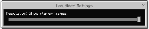 Show Player name option