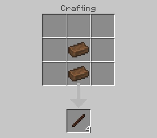 Craft Recipe for Bronze Sticks