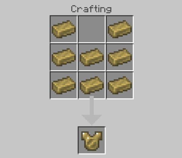 Craft Recipe for Brass Armor