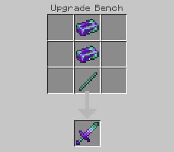 Craft Recipe for Enderite Sword