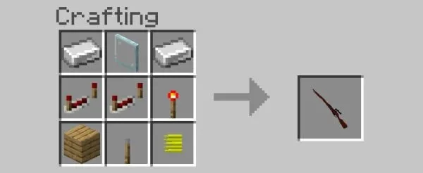 Mosin Nagant gun recipe craft