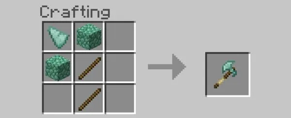 Prismarine Leviathan Axe recipe craft