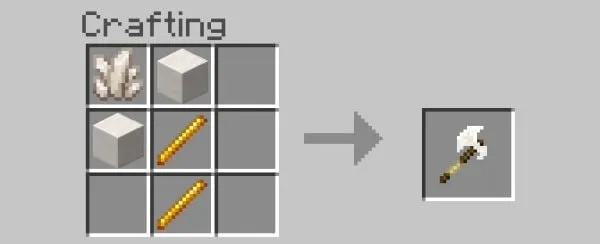 Quartz Leviathan Axe recipe craft