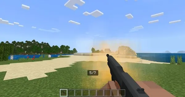 Pistol shot