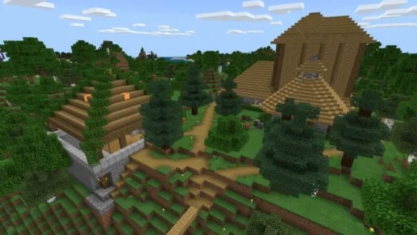 Wooden houses