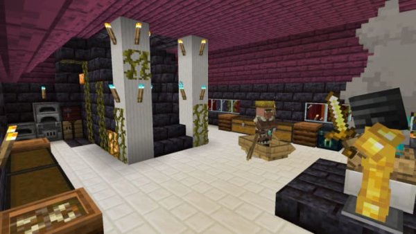 Basement with chests