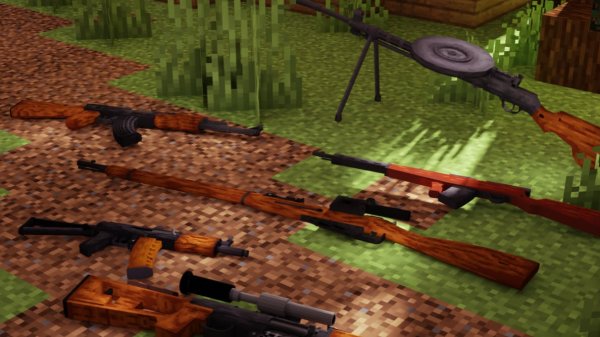 Render of the Soviet arsenal