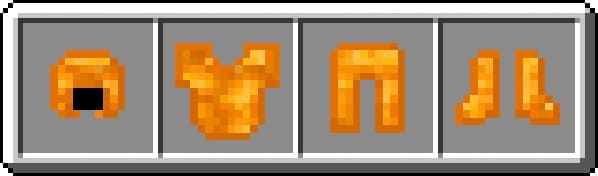 Full Armor Set of Amber Armor