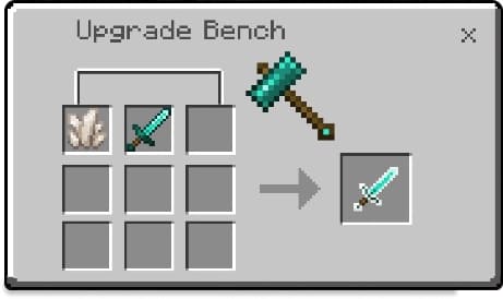 Craft Recipe for Diamond Quartz Sword