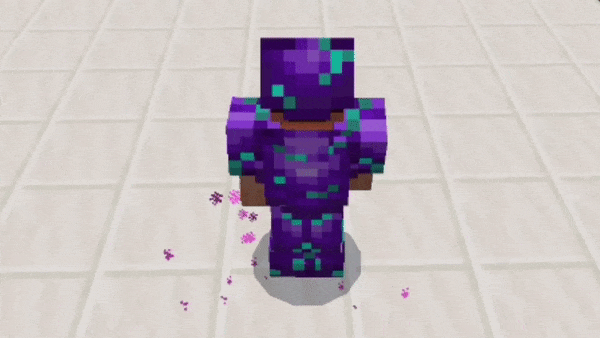 Particles for Enderite Armor Set