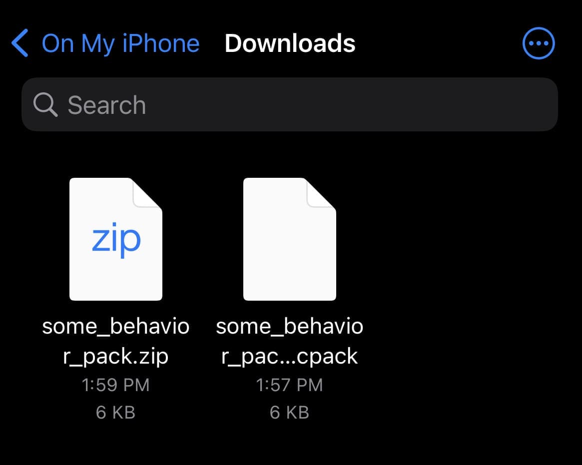 MCPE HOW TO INSTALL ANY .ZIP FILE ON iOS DEVICES FOR Minecraft