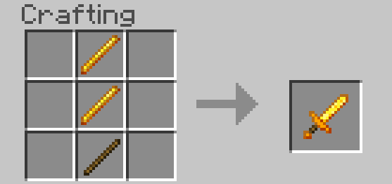 Craft Recipes for Blaze Tools