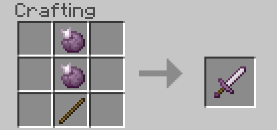 Craft Recipes for Chorus Fruit Tools