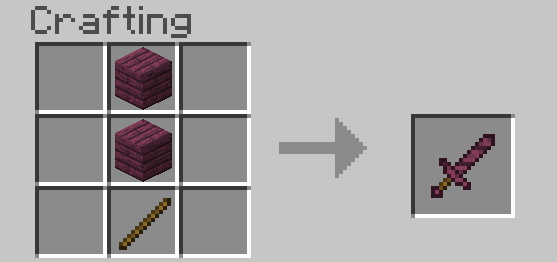 Craft Recipes for Crimson Tools