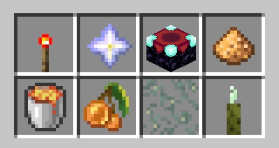 Items with a weak lighting.