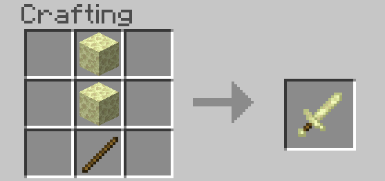 Craft Recipes for Endstone Tools