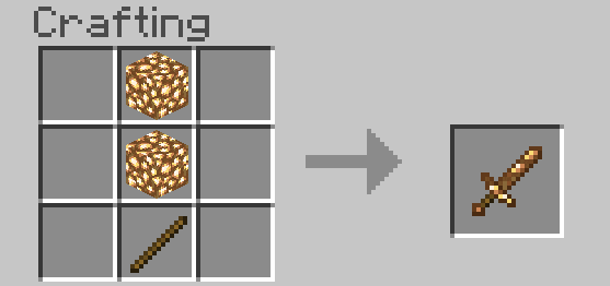 Craft Recipes for Glowstone Tools