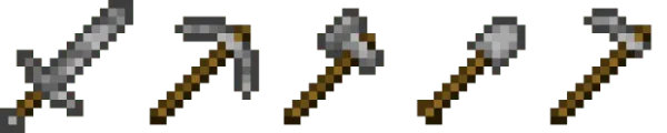 Full Set of Cobblestone Tools