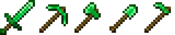 Full Set of Emerald Tools