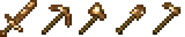 Full Set of Glowstone Tools