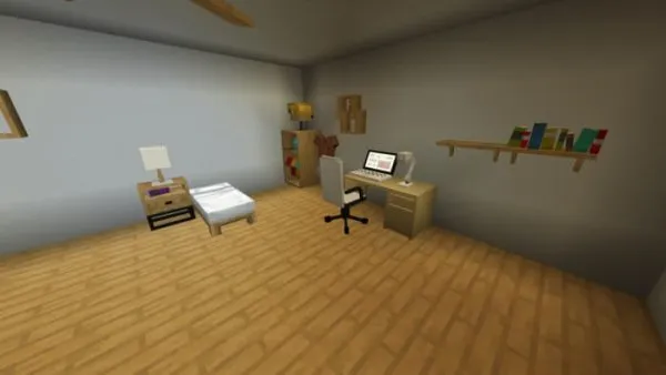 Cozy bedroom.