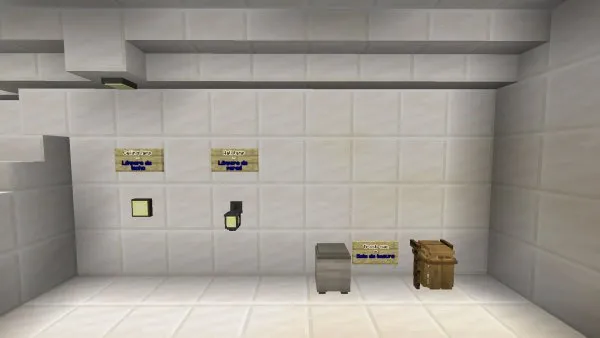 Ceiling lamp, wall lamp, trash can, and wooden trash can preview.