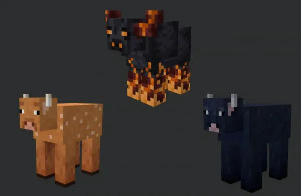 Cow textures with nametags