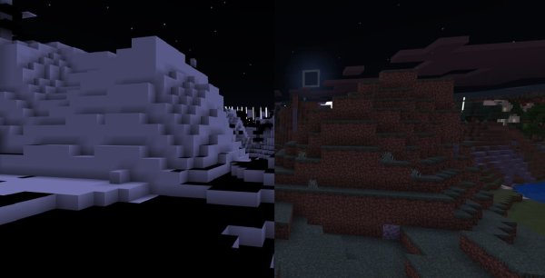 Blocks with texture pack