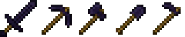 Full Set of Obsidian Tools