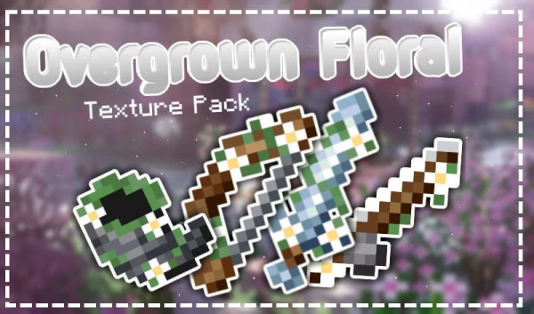 Overgrown floral texture pack.